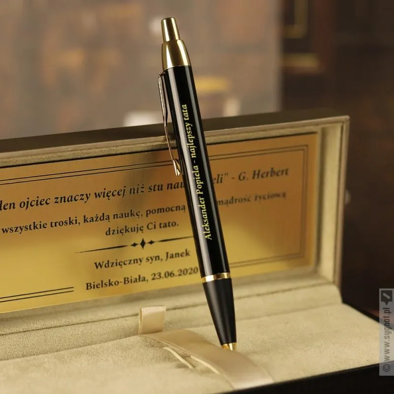 Długopisy z imieniem na prezent