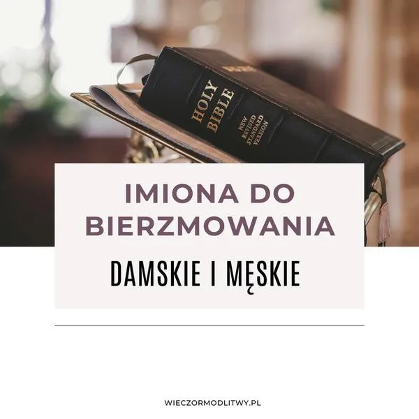 Imiona do bierzmowania